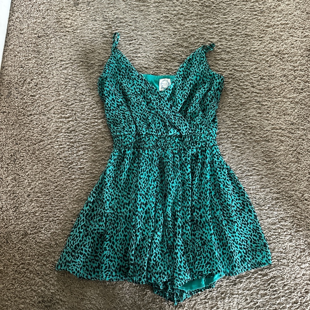 Leopard Print women Romper
